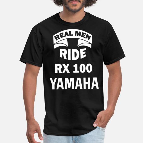 real men ride rx 100 moto t shirts' Men's T-Shirt | Spreadshirt