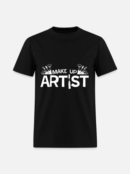 Make Up Artist Design - Men's T-Shirt - black