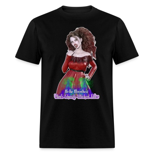 Ghastly Wicked Tales Bella Bloodlust - Men's T-Shirt