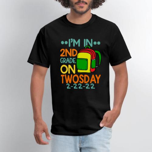 I'm 2nd Grade On Twosday 02-22-2022 Twosday 2022 - Men's T-Shirt