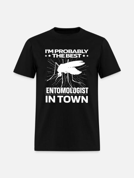 Entomology Entomologist Mosquito - Men's T-Shirt - black
