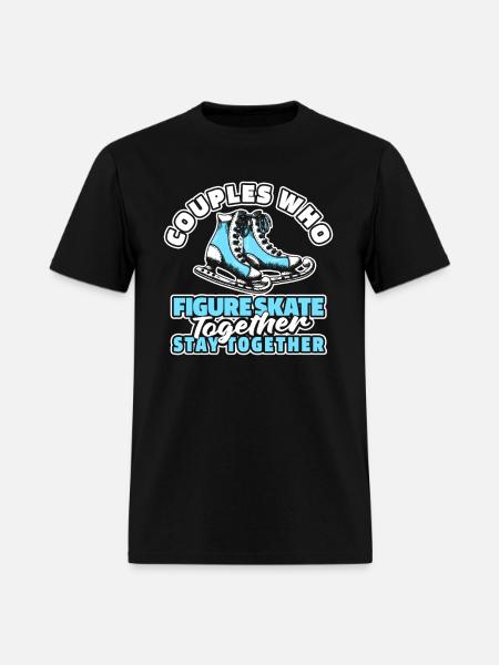 Figure Skating Couple - Men's T-Shirt - black