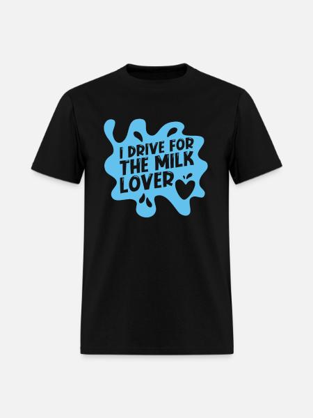 Milk Milkman Milk Truck - Men's T-Shirt - black