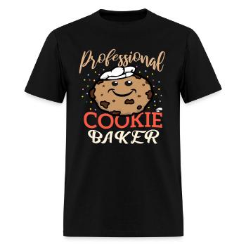 Baking Humor Homemade Cookie ideas for Cookie Day - Men's T-Shirt - black - Front - Jose (178cm)