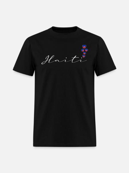 Haiti - Men's T-Shirt - black