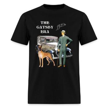 Roaring Twenties The Gatsby Era - Men's T-Shirt - black - Front - Jose (178cm)