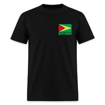 Guyana - Men's T-Shirt - black - Front - Jose (178cm)