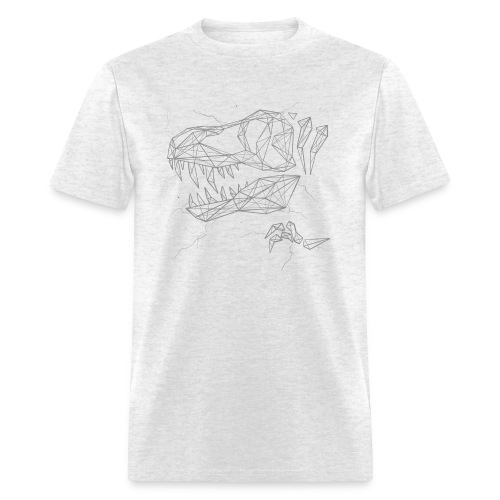 Jurassic Polygons by Beanie Draws - Men's T-Shirt