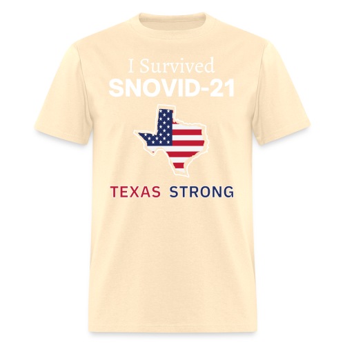 I Survived SNOVID-21 Texas Strong - Men's T-Shirt