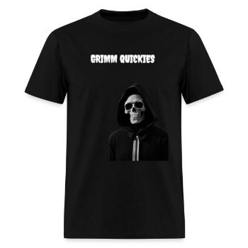 Grimm Quickies Transparent Background - Men's T-Shirt - black - Front - Jose (178cm)