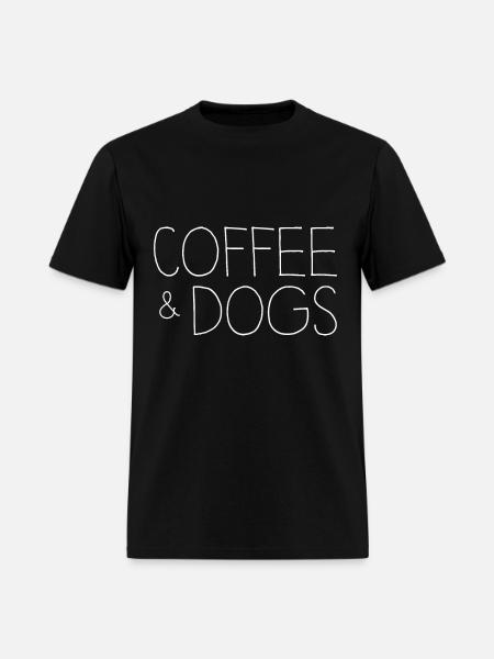 Coffee Dogs - Men's T-Shirt - black