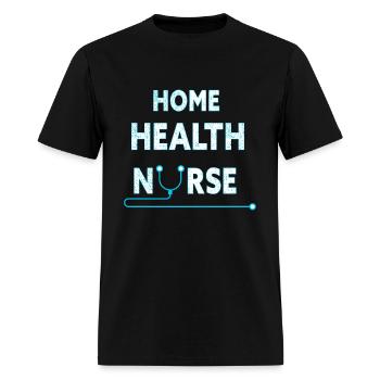 Home health Nurse Home health care Nursing Departm - Men's T-Shirt - black - Front - Jose (178cm)