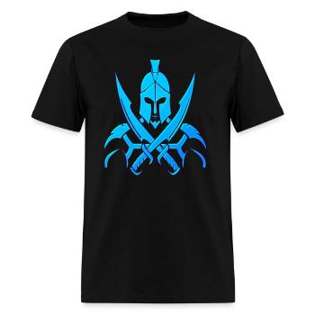 GLADIATOR TIL THE END - Men's T-Shirt - black - Front - Jose (178cm)