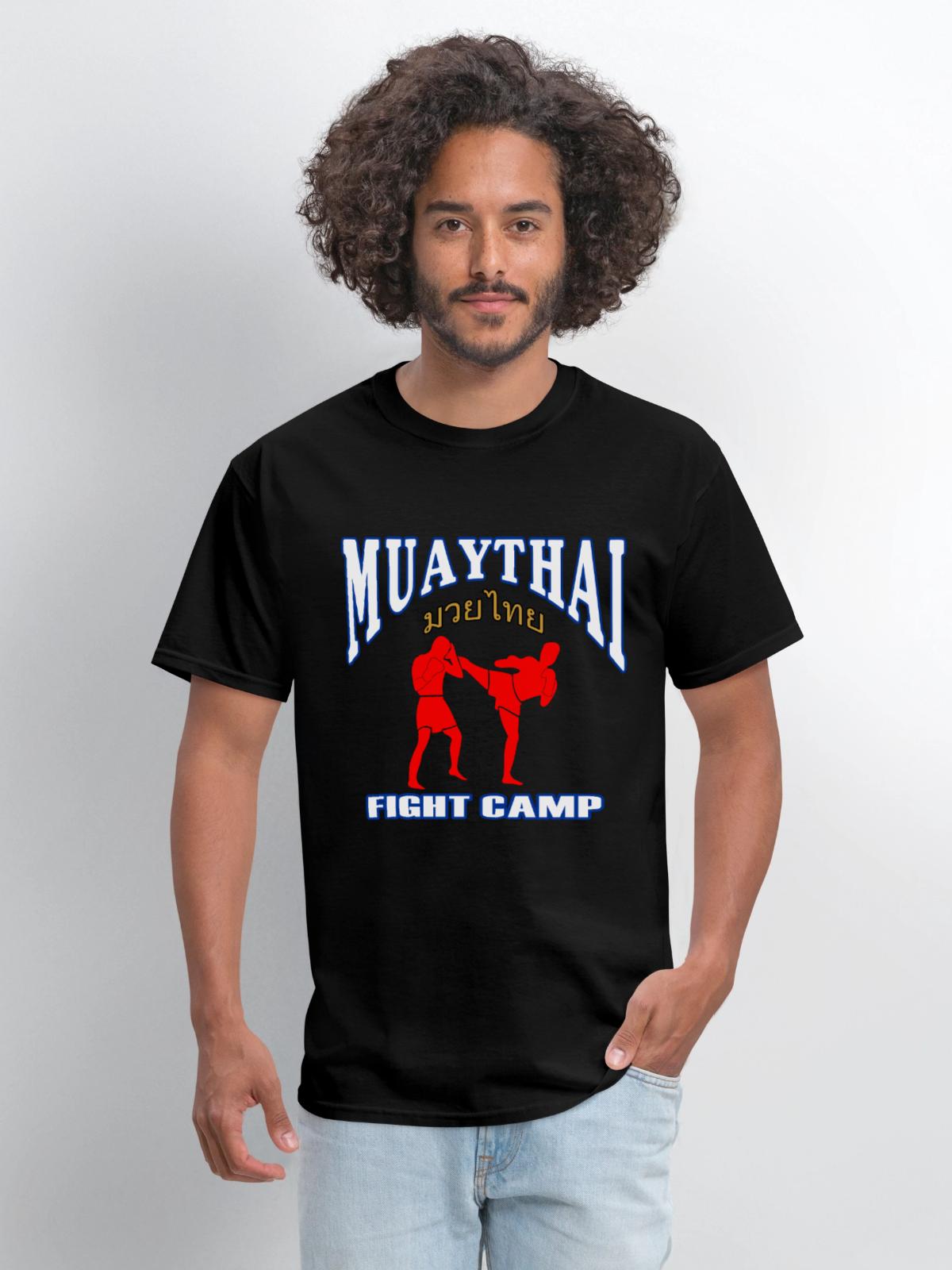 Muay Thai Training - Men's T-Shirt - black - Front - Jose (178cm)