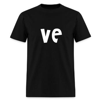 VE Love Valentine s Day Couple Matching Wife - Men's T-Shirt - black - Front - Jose (178cm)