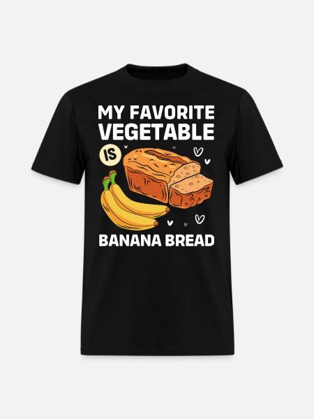 Bread Baking Banana Bread - Men's T-Shirt - black