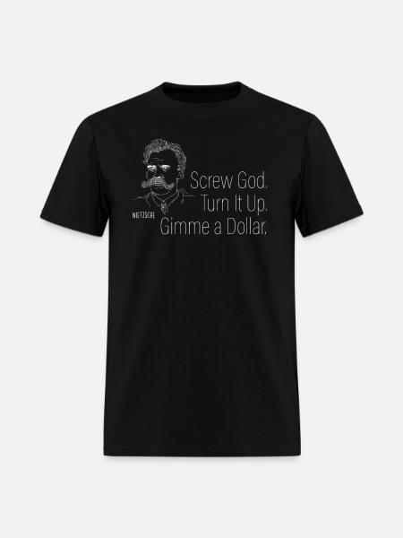 The Friedrich Nietzsche Summary - Men's T-Shirt - black