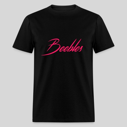 Pink Beebles Logo - Men's T-Shirt