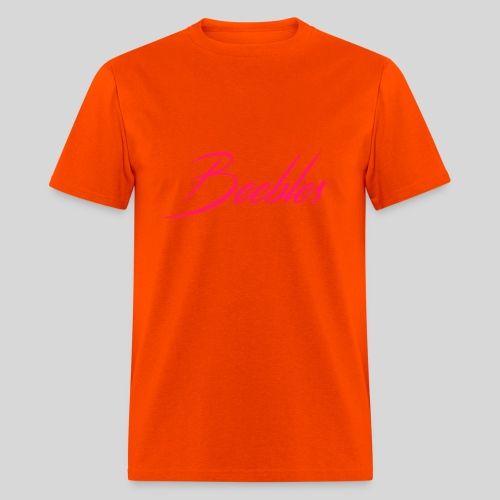 Pink Beebles Logo - Men's T-Shirt