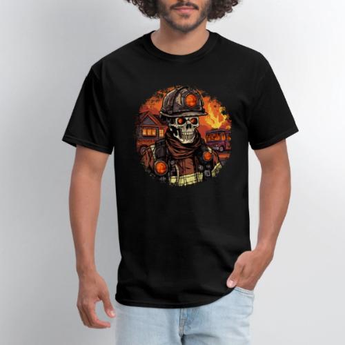 Skeletons Firefighter / fireman skeleton - Men's T-Shirt