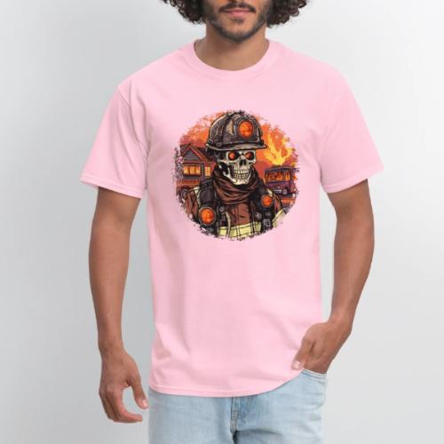 Skeletons Firefighter / fireman skeleton - Men's T-Shirt