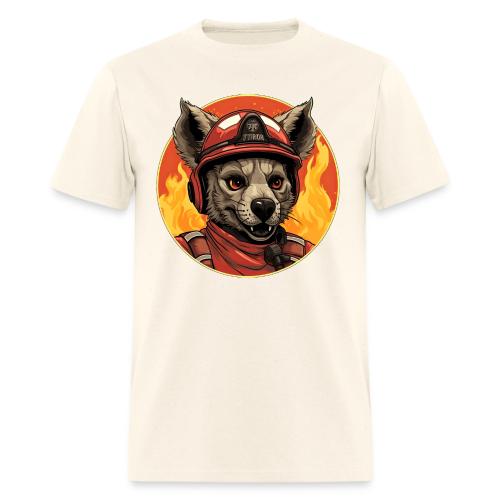 Firefighter hyena - Men's T-Shirt