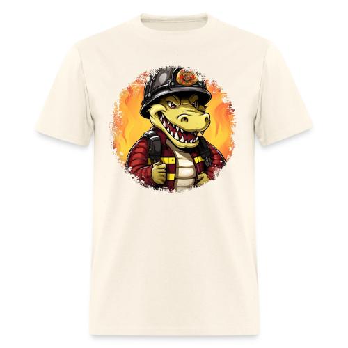 Fireman crocodile - Men's T-Shirt