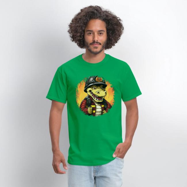 Fireman crocodile
