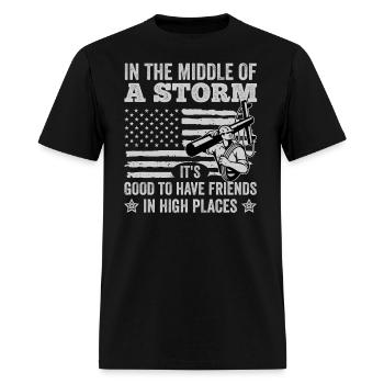 Thank A Lineman Quote Electrical Lineman - Men's T-Shirt - black - Front - Jose (178cm)