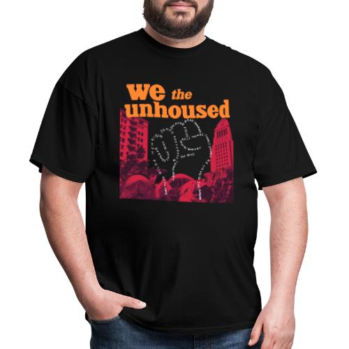 We The Unhoused - Podcast Logo - Men's T-Shirt