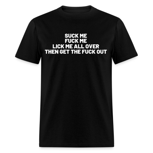 Suck Me, Fuck Me... Slash t-shirt - Men's T-Shirt
