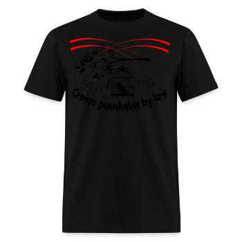 T-shirt of soping - Men's T-Shirt - black - Front - Jose (178cm)
