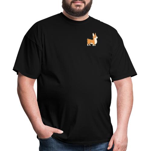 confident corg - Men's T-Shirt