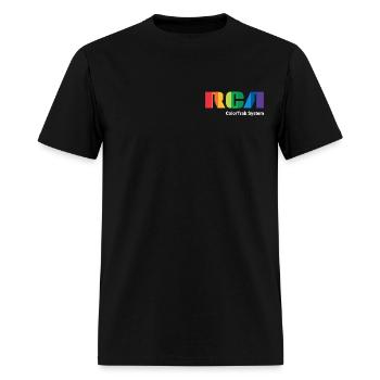 RCA ColorTrak System - Men's T-Shirt - black - Front - Jose (178cm)