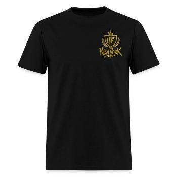 UF NYC - Men's T-Shirt - black - Front - Jose (178cm)