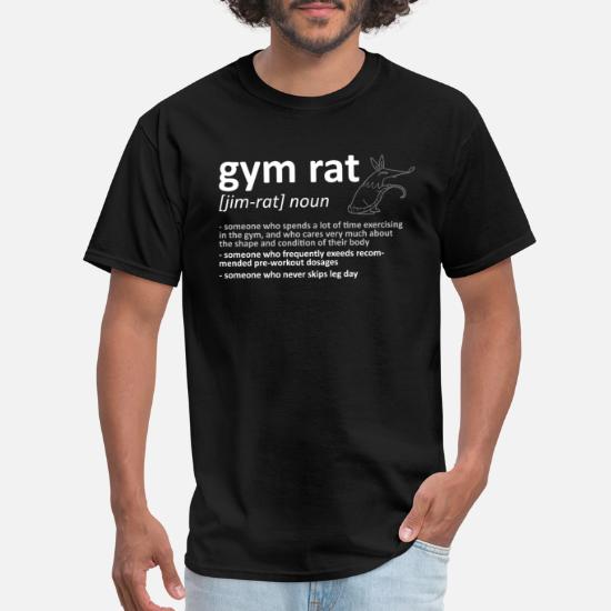 Gym Rat Dictionary Men's T-Shirt