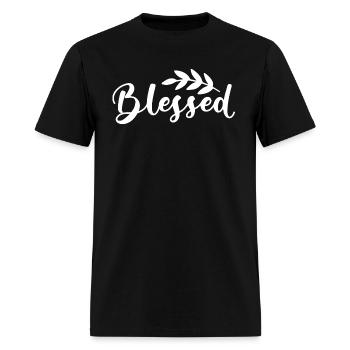 Bienheureux chrétiens fidèles religieux - T-shirt Homme - noir - Devant - Jose (178cm)