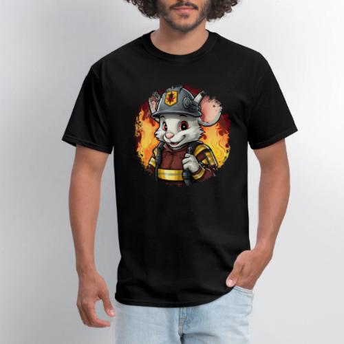 Mouse Firefighter - Men's T-Shirt
