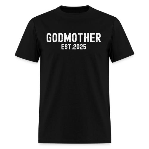 Godmother Est 2025 (distressed font) - Men's T-Shirt