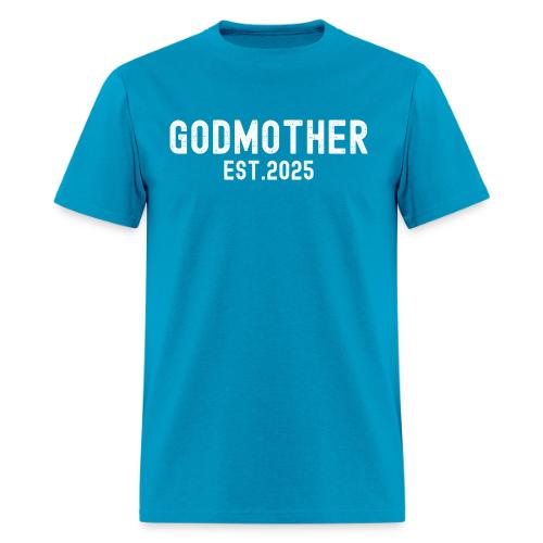 Godmother Est 2025 (distressed font) - Men's T-Shirt
