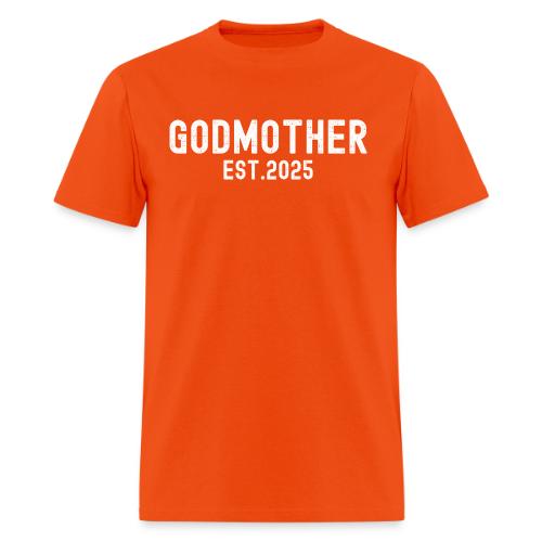 Godmother Est 2025 (distressed font) - Men's T-Shirt