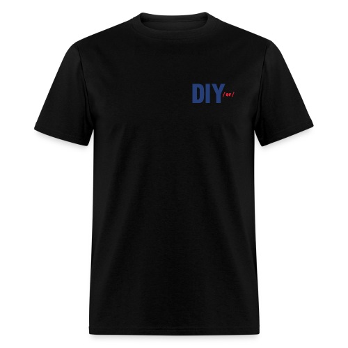 DIYer Blue Logo Tee (Dark) - Men's T-Shirt