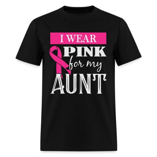I Wear Pink for My Aunt - Men's T-Shirt