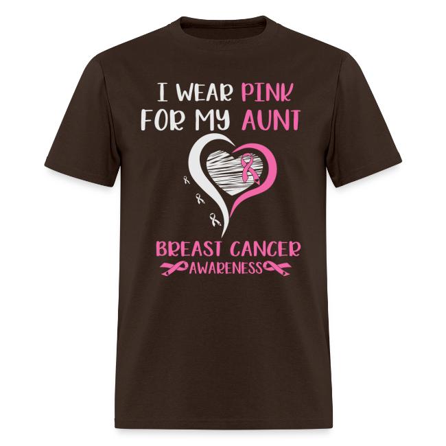 I Wear Pink for My Aunt Breast Cancer
