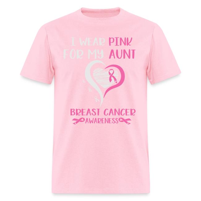 I Wear Pink for My Aunt Breast Cancer