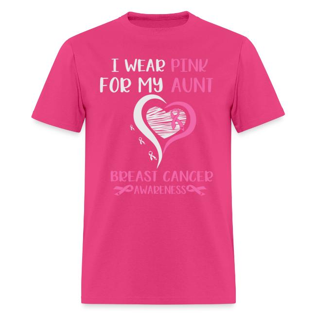 I Wear Pink for My Aunt Breast Cancer