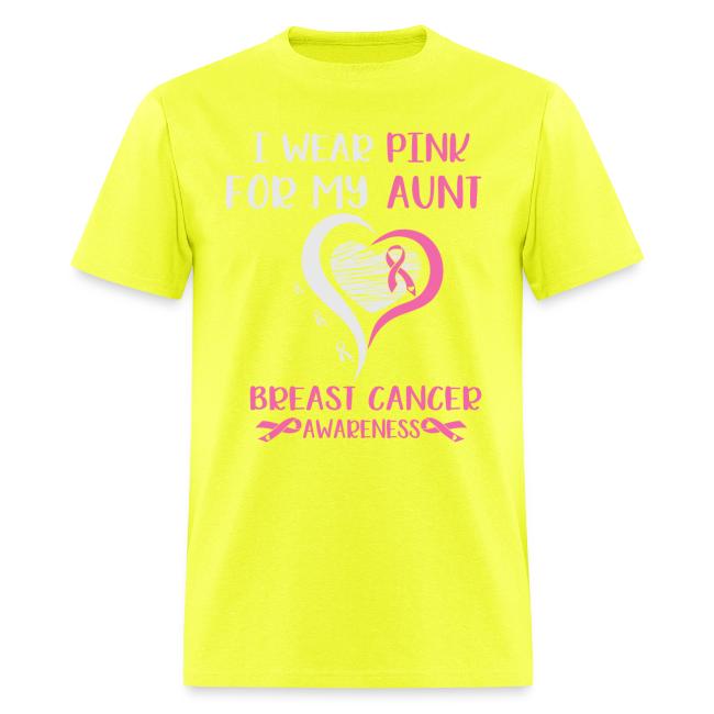 I Wear Pink for My Aunt Breast Cancer