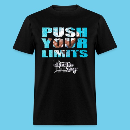 Motivational Push your limits - Men's T-Shirt