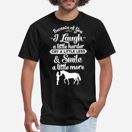 horse love quotes funny t shirt' Men's T-Shirt | Spreadshirt