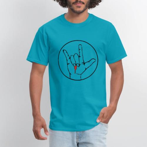 Jesus loves you - Men's T-Shirt